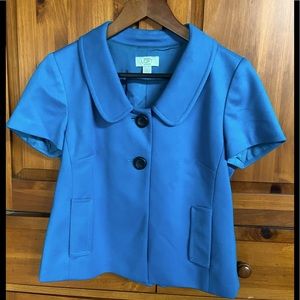 Short sleeve suit jacket